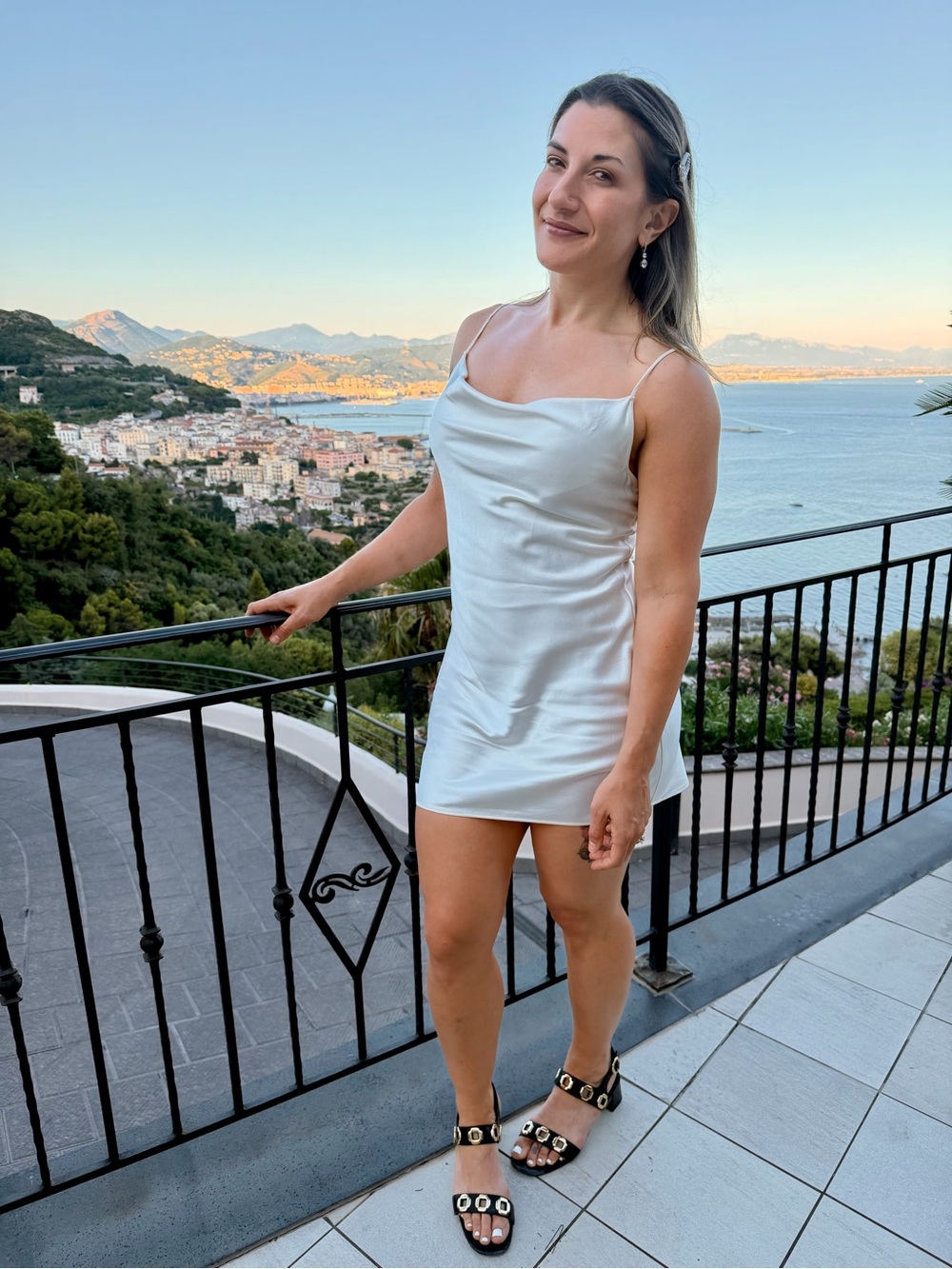 Fleur du Mal Silk Slip Mini Dress - Picture 4 of 4
